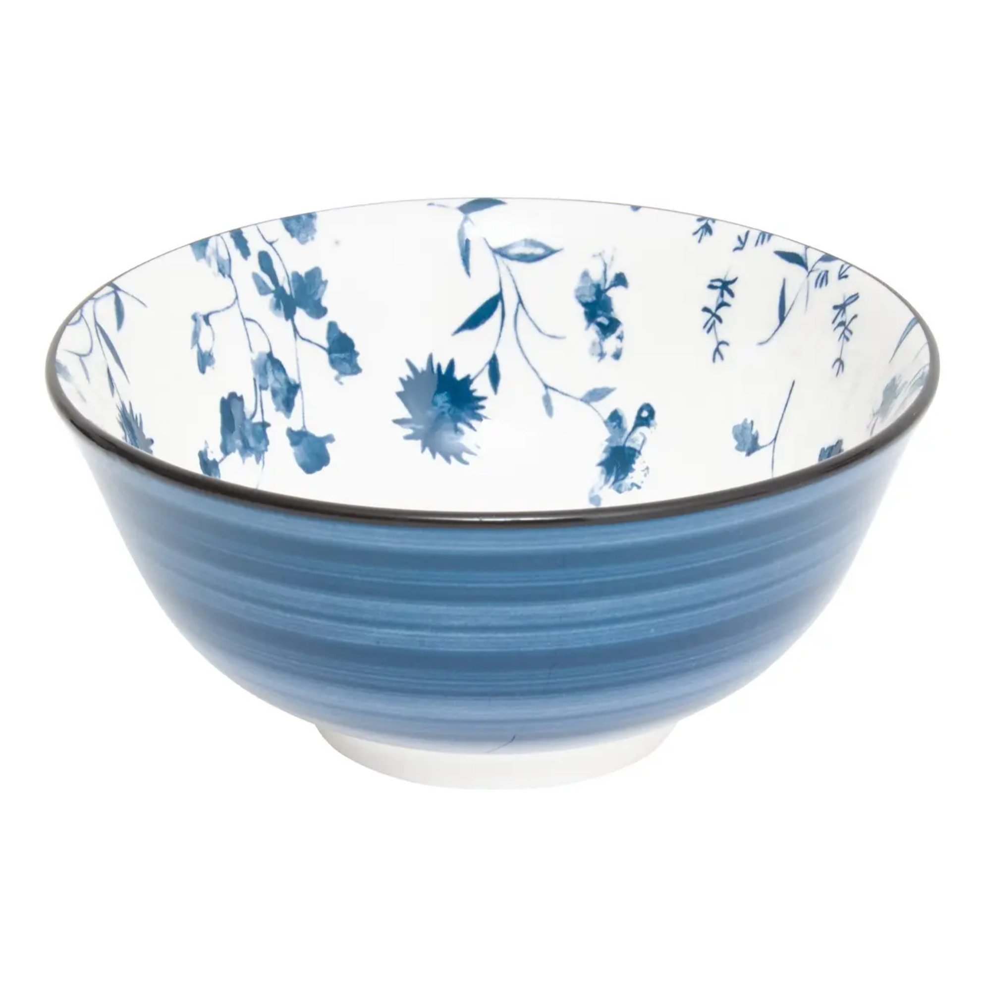 Bol Umami D15cm fleur bleu