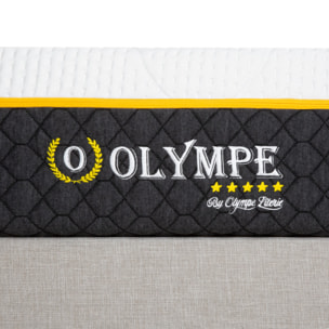 Ensemble Matelas Olympe avec sommier en bois