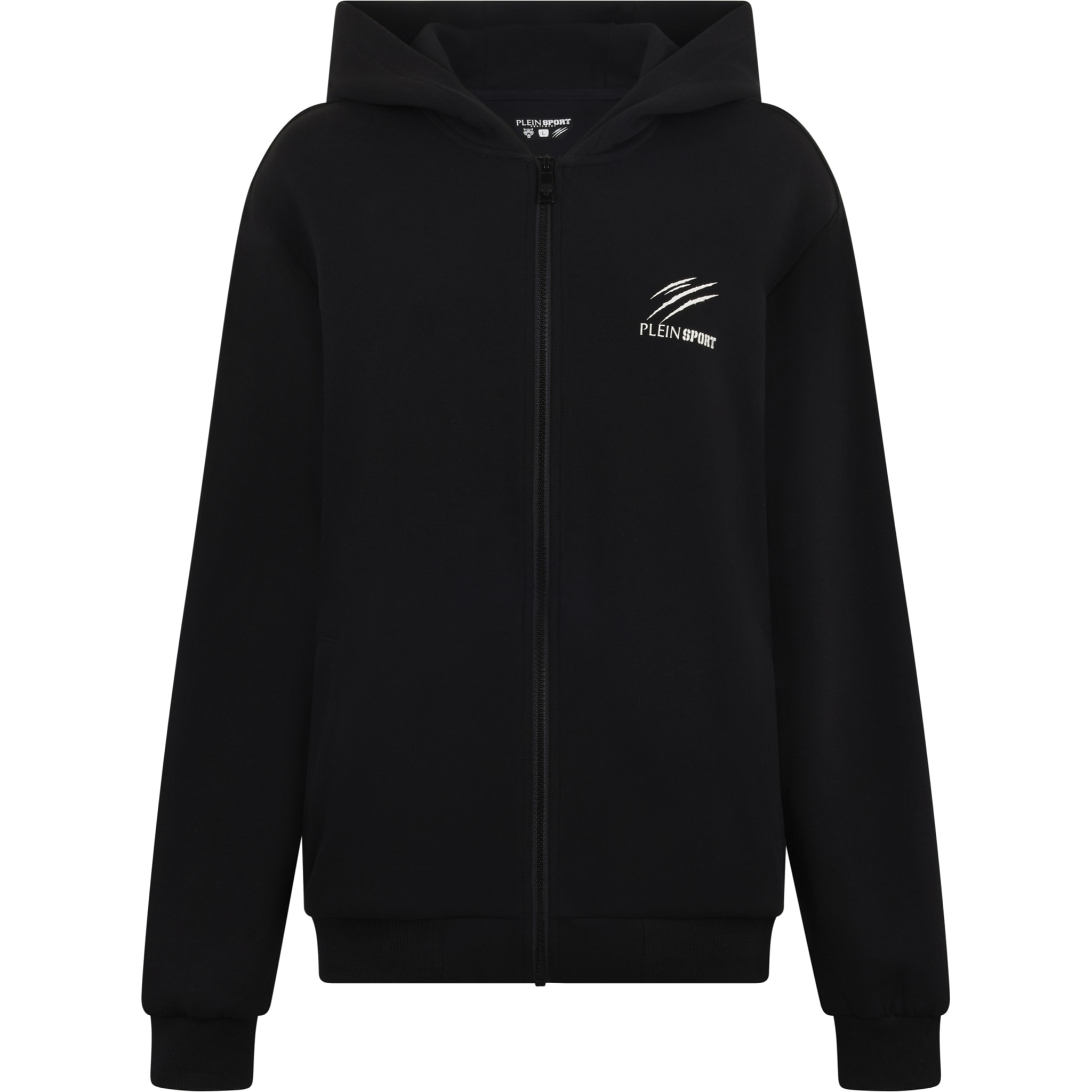 PLEIN SPORT Pique Zip Hoodie Icon