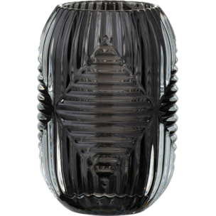 J-Line photophore Haut Lignes - verre - gris