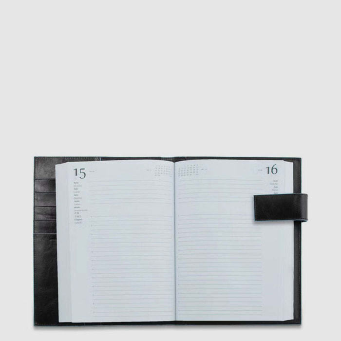 Piquadro Agenda giornaliera in pelle