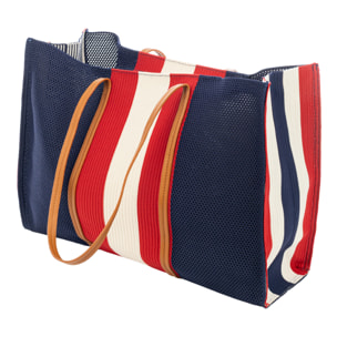Borbore Bolso shopper Mujer. Fabricado en rafia sintética entrelazada.