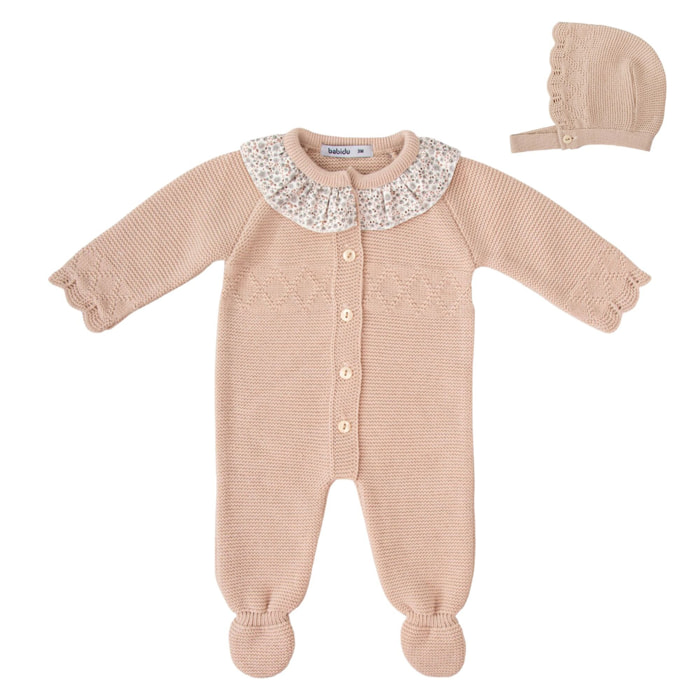 Pelele Punto Bebe Niña Escarcha