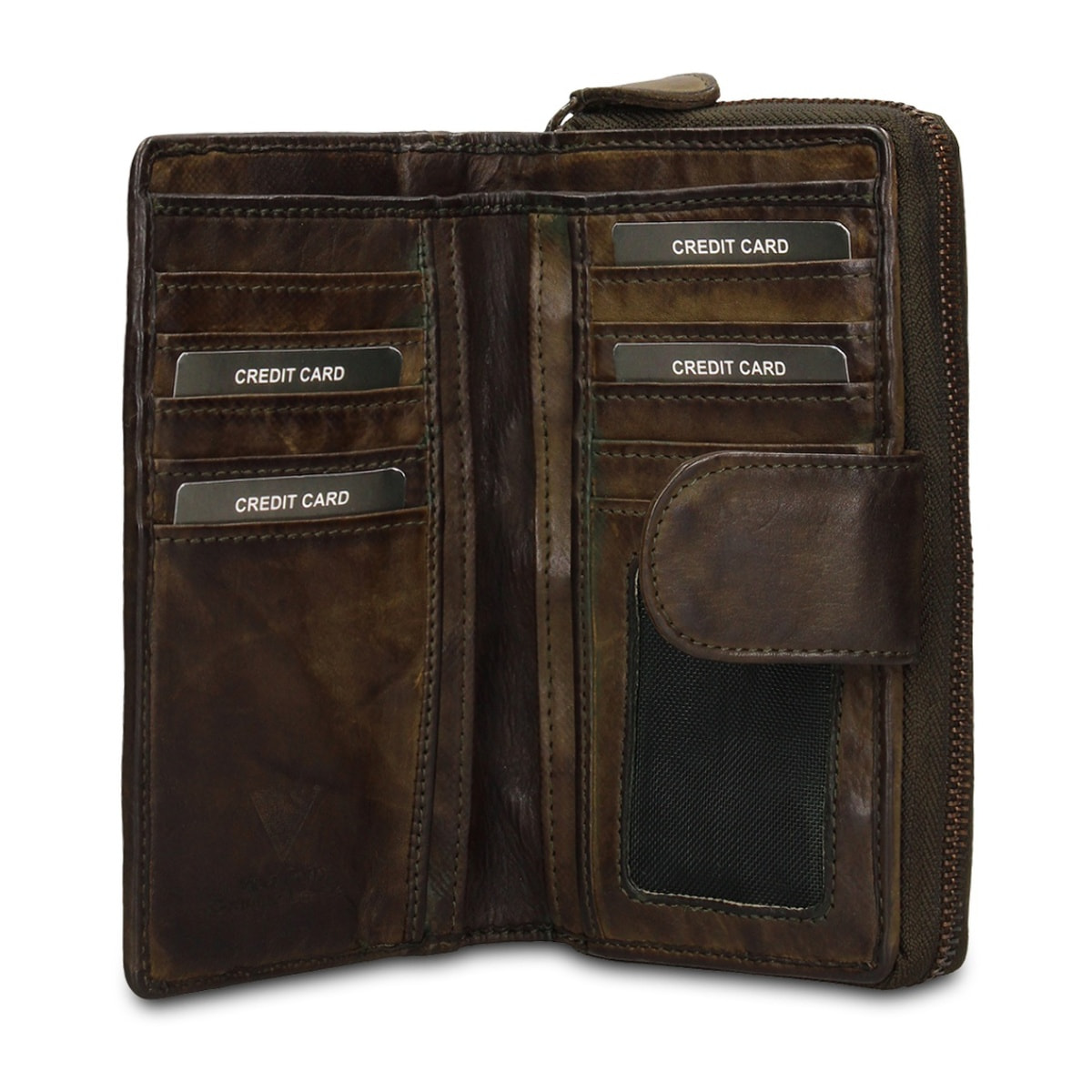 Portafoglio uomo in vera pelle - Modello Valerian Elite - 10.0 x 17.0 x 3.0 cm