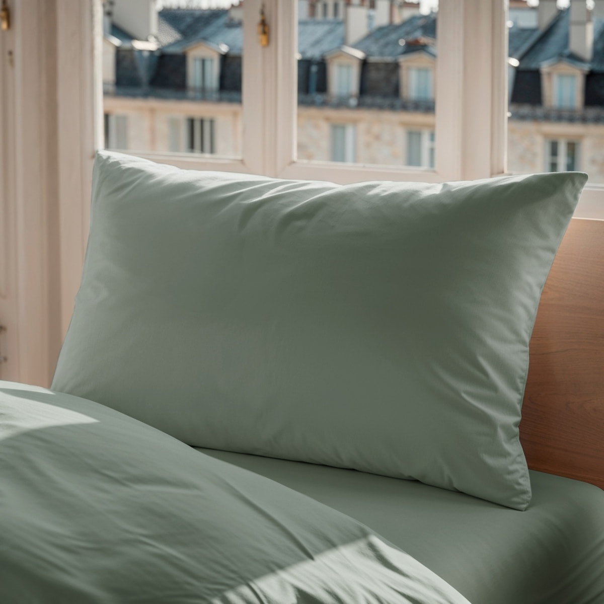 Funda de Almohada Verde