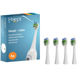 Brossette dentaire HAEPI Hi-Julia x4