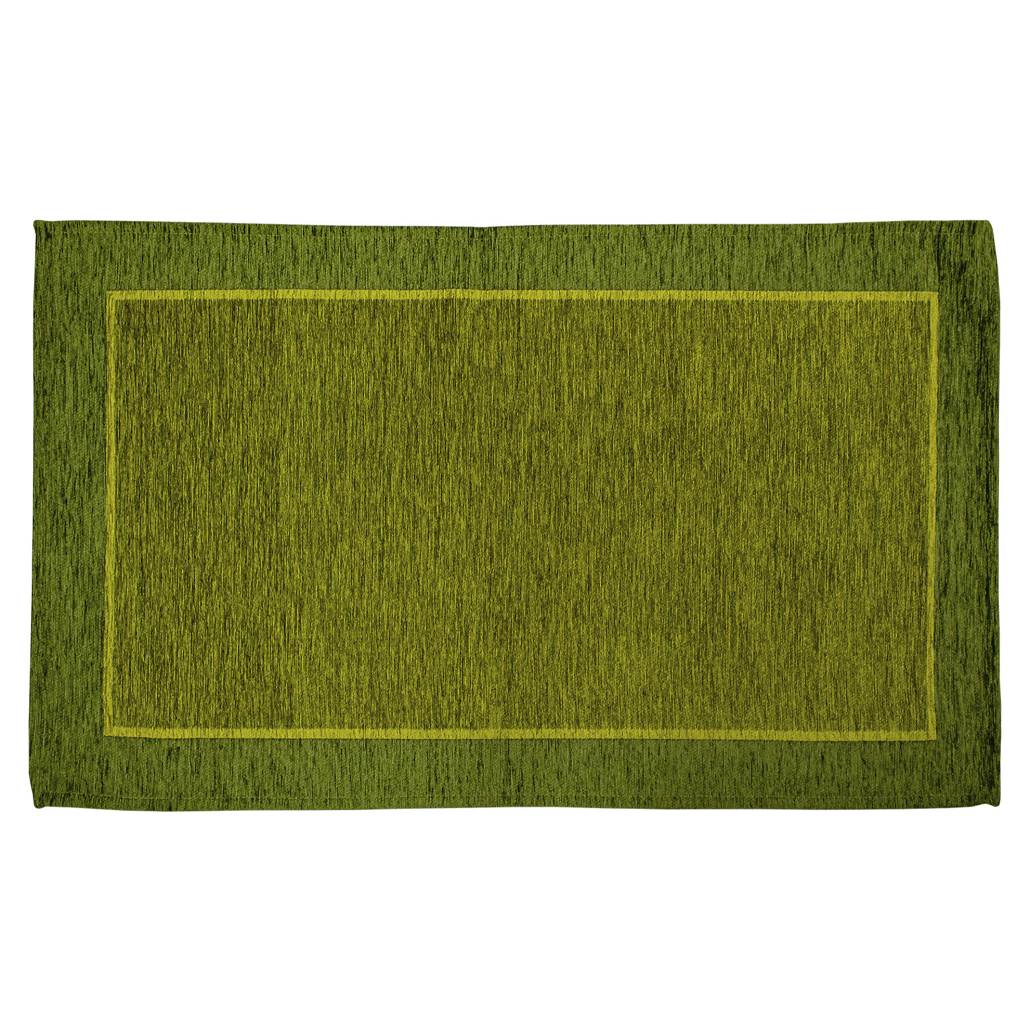TAPPETO ARREDO DIS.ROMA VERDE GIUNGLA 65X175 CM CON ANTISCIVOLO