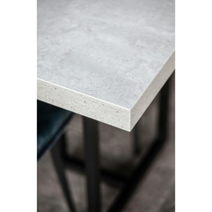 Console design 120 cm aspect béton KINGSTON