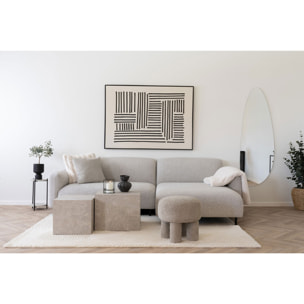 Plaid Galena in pelliccia sintetica bianca 130×180 cm