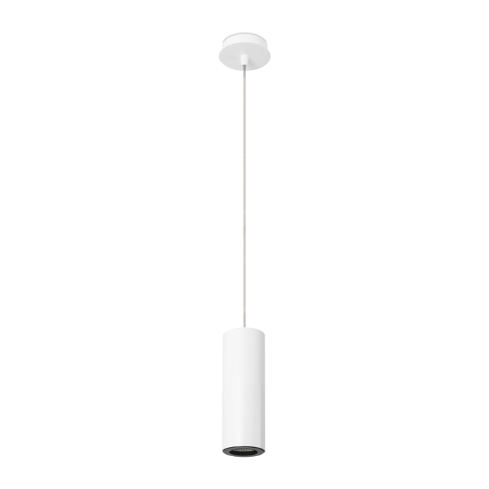 Ledsc4 - Colgante Pipe 170mm Aluminio, Acero Blanco