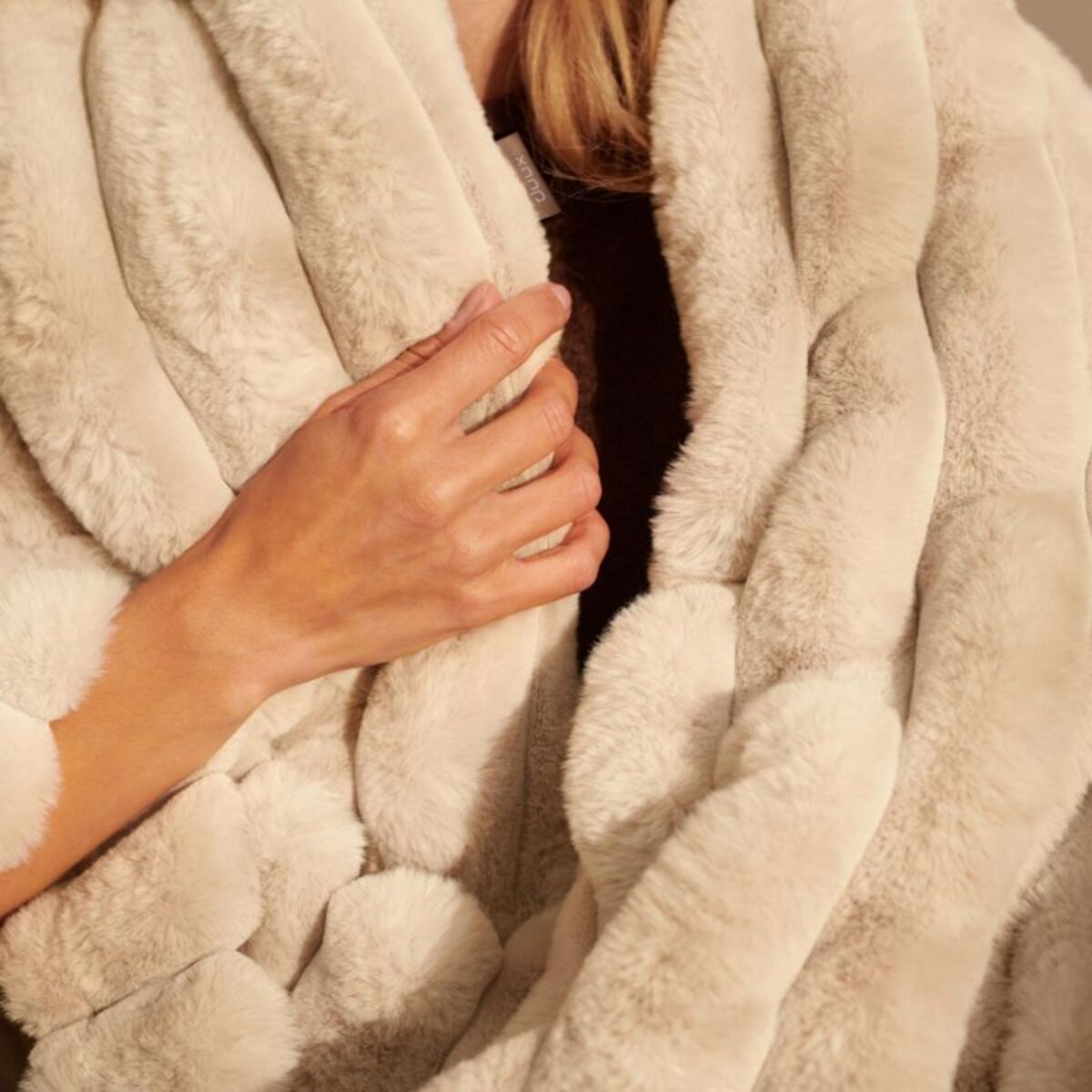 Couverture chauffante DUUX DXOB01 YENTL Beige