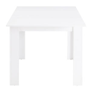 Tavolo estensibile bianco 140-190x90x77 cm - Harper