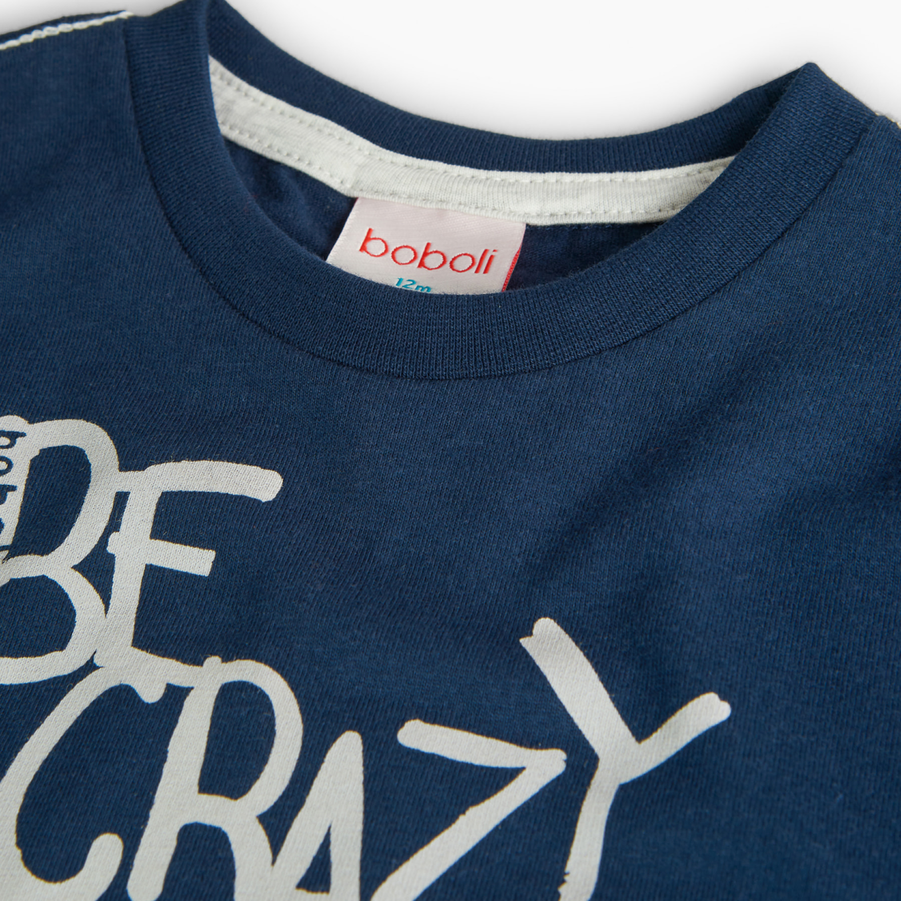 Camiseta punto básica de bebé niño -BCI