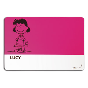 Set 4 Tovagliette Excelsa – Peanuts, Plastica Multicolore