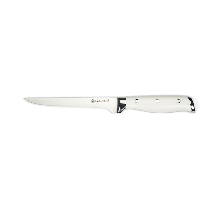 Couteau à désosser blanc 29cm - "Elégance"