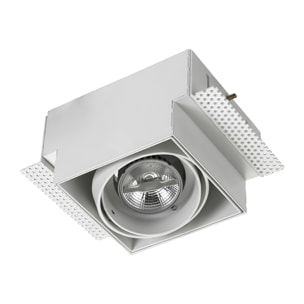 LEDS·C4 Downlight Multidir One LED 107Mm Trimless 8W 58.1º Blanco IP23