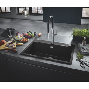 GROHE K700 Evier composite Noir Granite 31652AP0