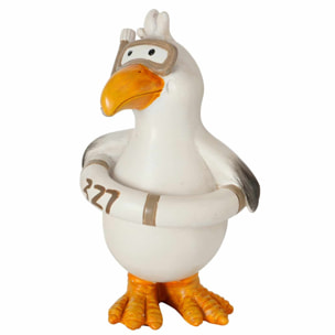 Figura pato ricky blanco 13cm