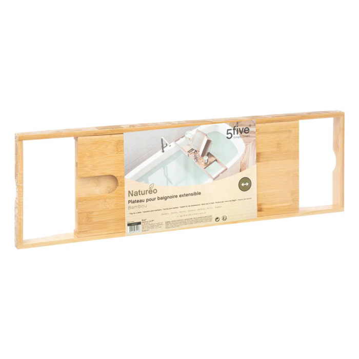 Plateau baignoire extensible Bambou