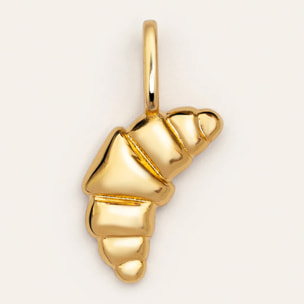 Charm Croissant Baño Oro