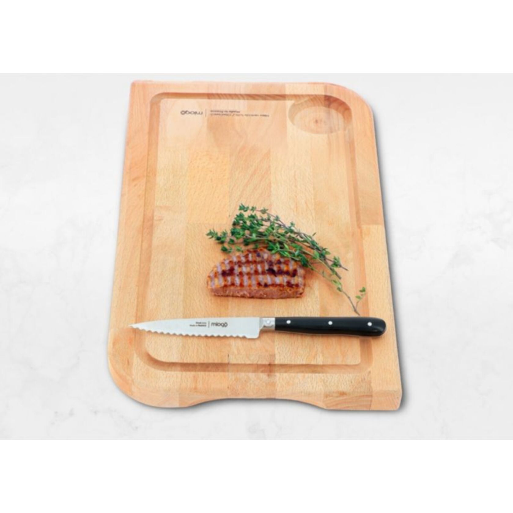 Couteau MIOGO Steak 10.5 cm Pleine soie