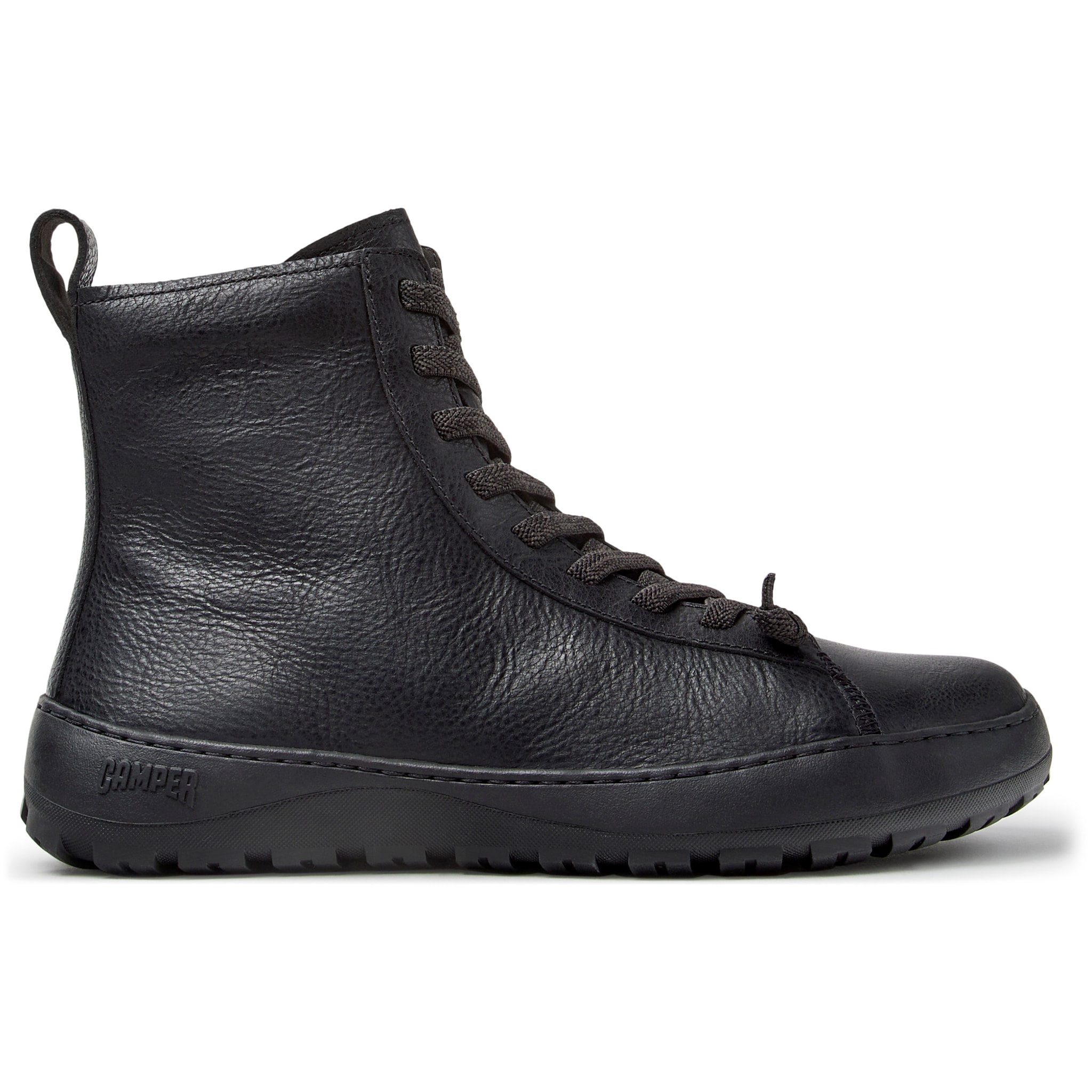 Botines - CAMPER Peu Serra - Negro - Piel de ante