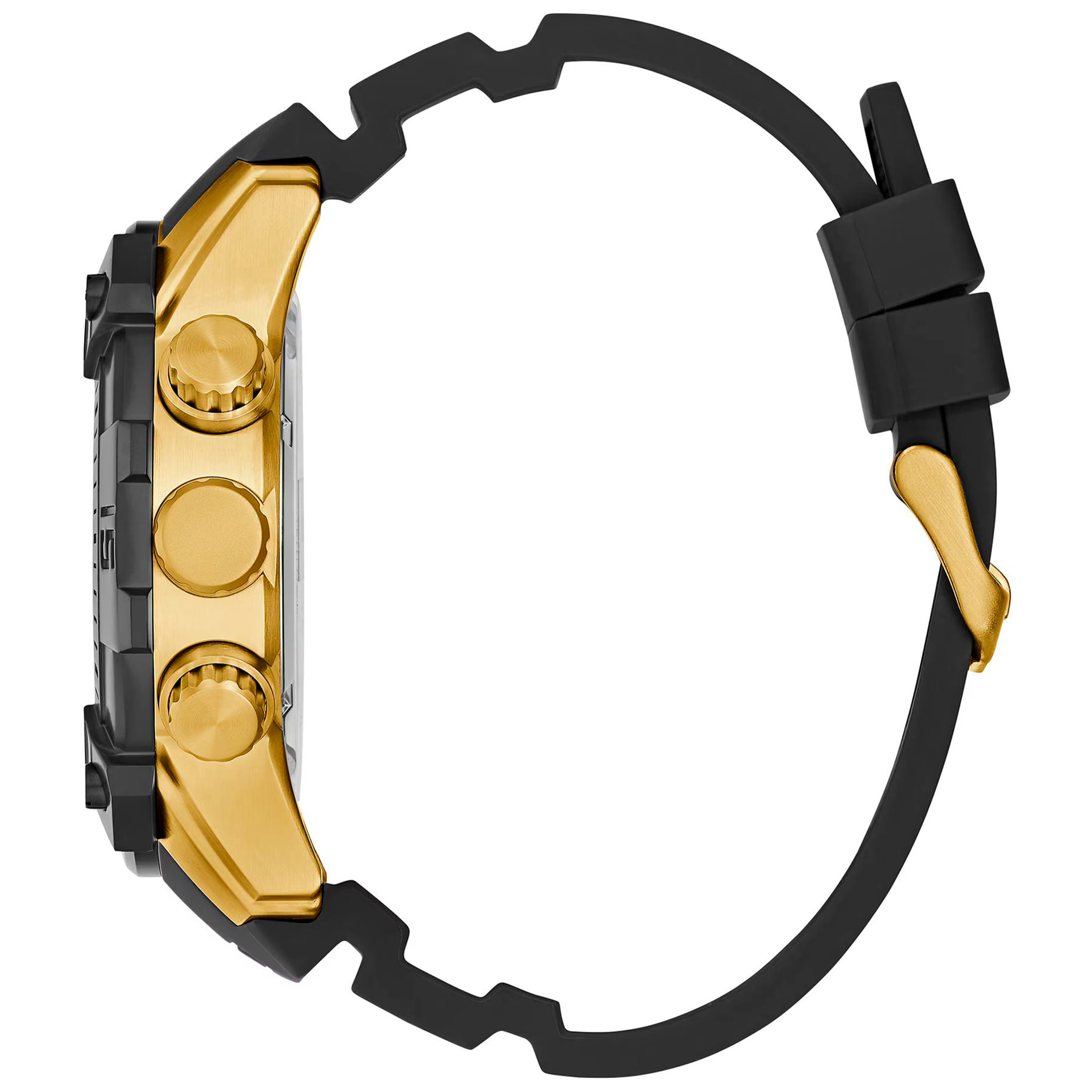 Reloj Guess GW0911G3 Hombre Analogico Cuarzo con Correa de Silicona