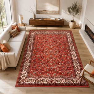 Tapis oriental tissé motif ancestral SILO