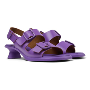 Sandalias - CAMPER Dina - Violeta - Cuero liso