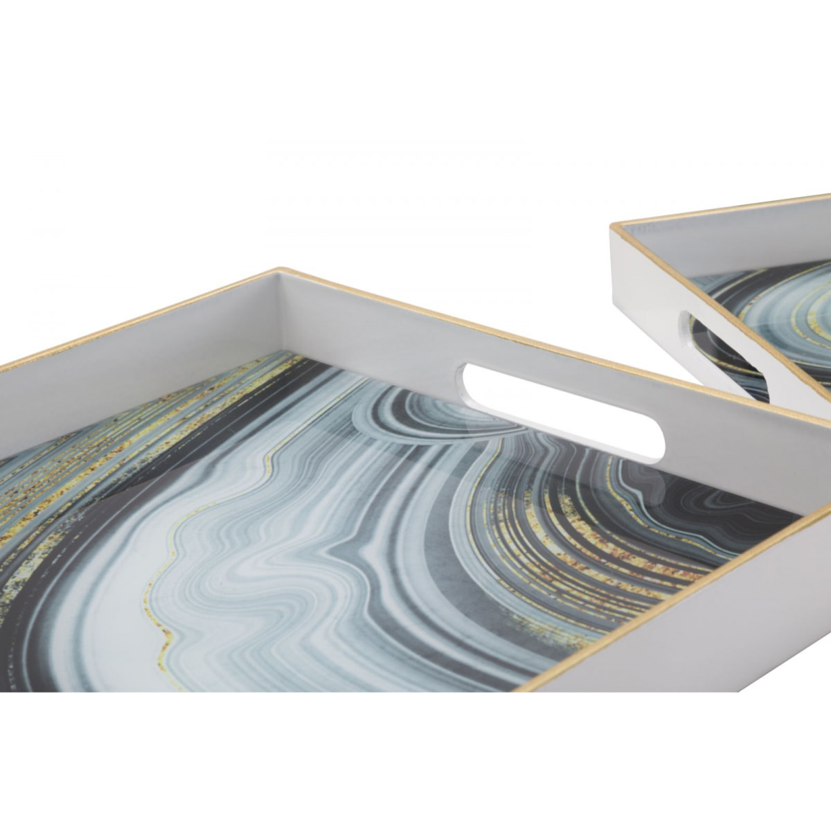 SVUOTATASCHE WHITE MARBLE COPPIA CHARME1921 MULTICOLORE