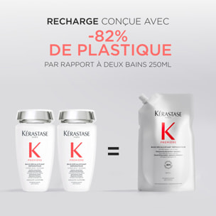 Premiere - Recharge Shampoing décalcifiant réparateur pour cheveux abîmés