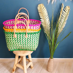 Panier artisanal de Madagascar - Toama GM Safran