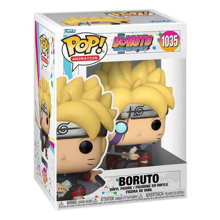 Boruto: Naruto Next Generations Pop! Animation Vinile Figura Boruto Uzumaki W/marks 9 Cm Funko