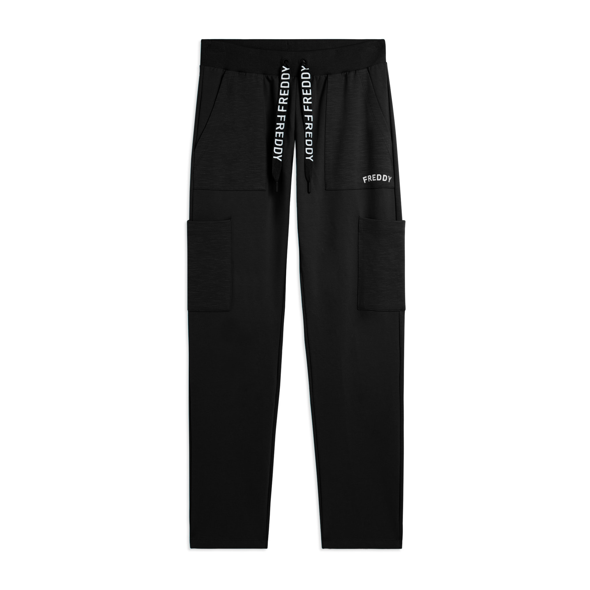 Pantaloni con Tasche Applicate e Logo FREDDY