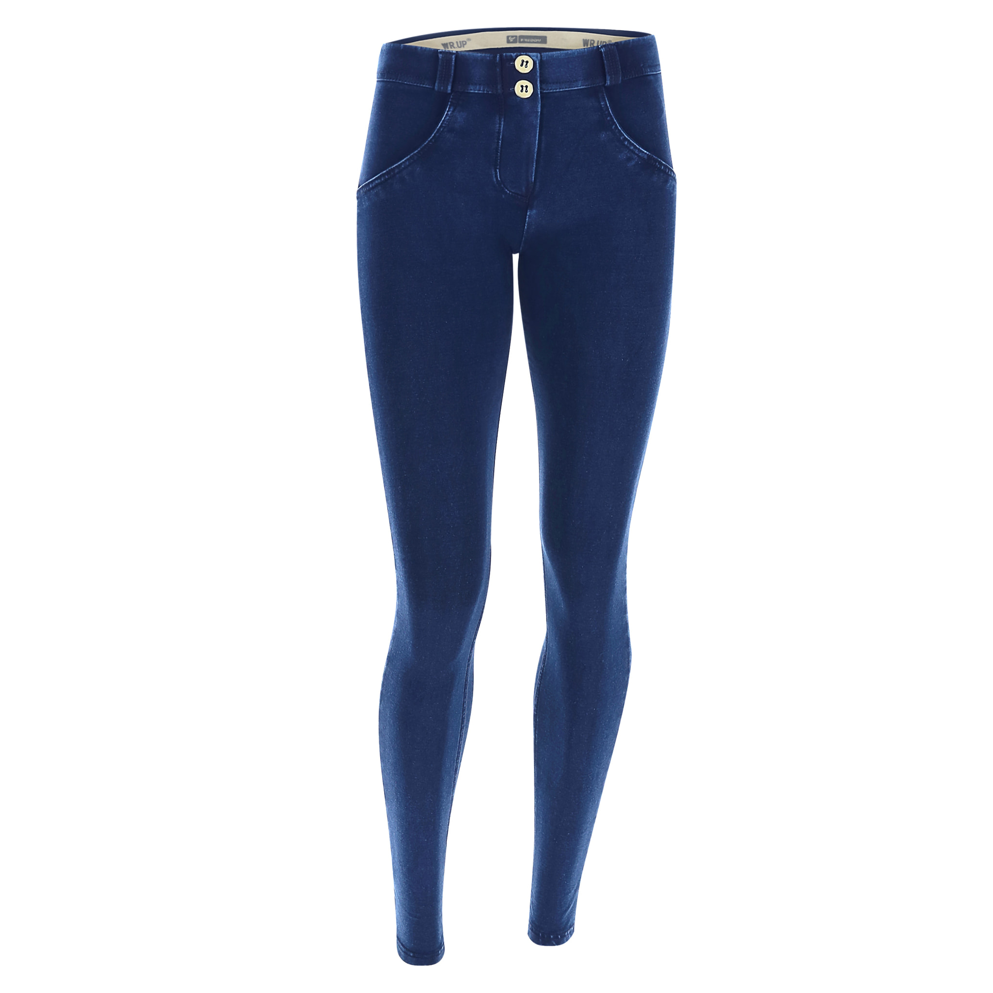 Jeggings push up WR.UP® superskinny jersey-denim organico