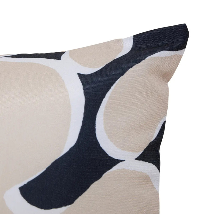 Housse de coussin d'extérieur Nolan 40x40cm déperlant beige