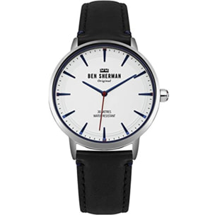 Reloj Ben Sherman WB020B Hombre Analogico Cuarzo con Correa de Cuero