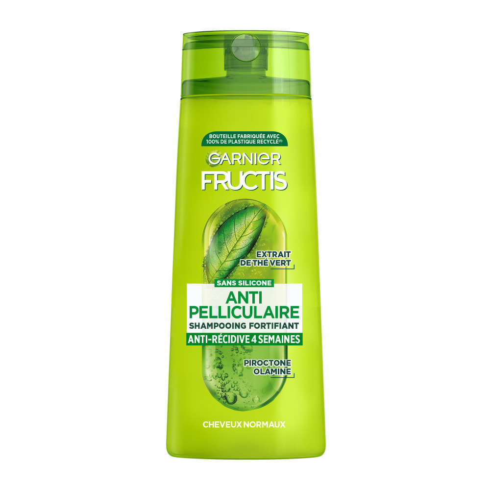 Lot de 12 - Garnier Fructis Shampooing Antipelliculaire à l'extrait de thé vert 300ml