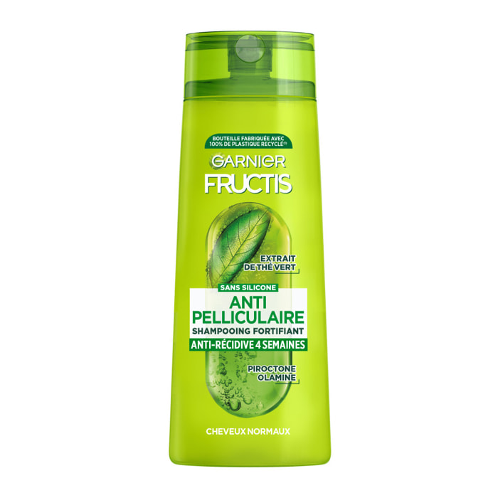 Lot de 12 - Garnier Fructis Shampooing Antipelliculaire à l'extrait de thé vert 300ml