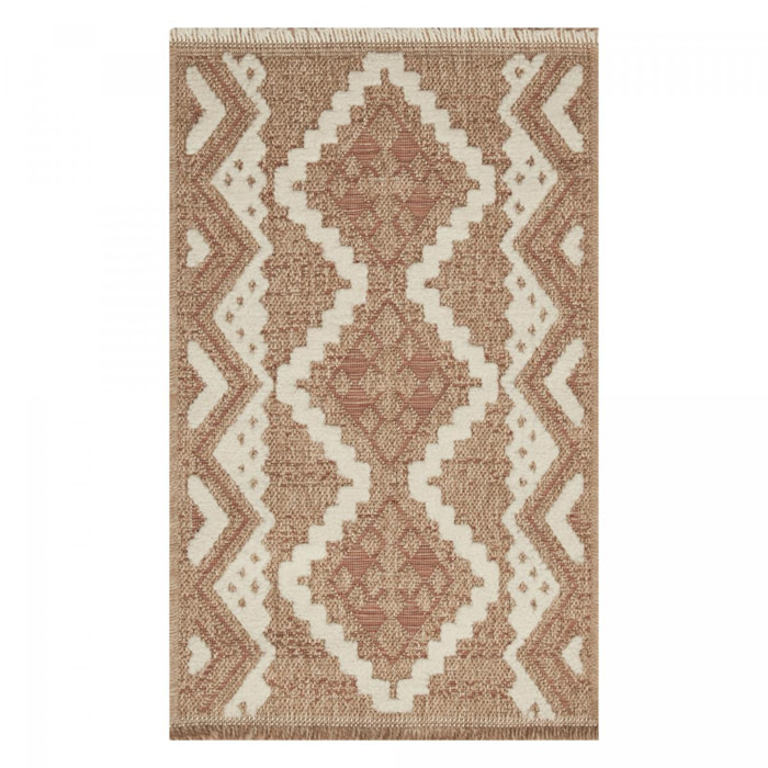 Tapis extérieur tissé kilim rectangle BUTA