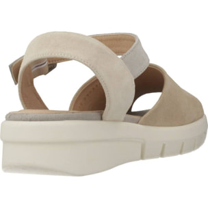 Sandalias Mujer de la marca GEOX  modelo D WIMBLEY SANDAL MARRON CLARO
