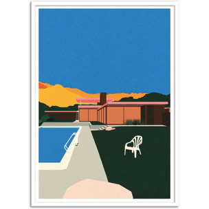 Affiche - Kaufmann Desert House Poolside - Rosi Feist