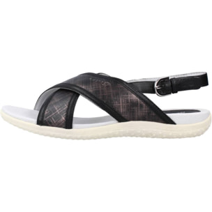 Sandalias Mujer de la marca GEOX  modelo D SANDAL VEGA NEGRO
