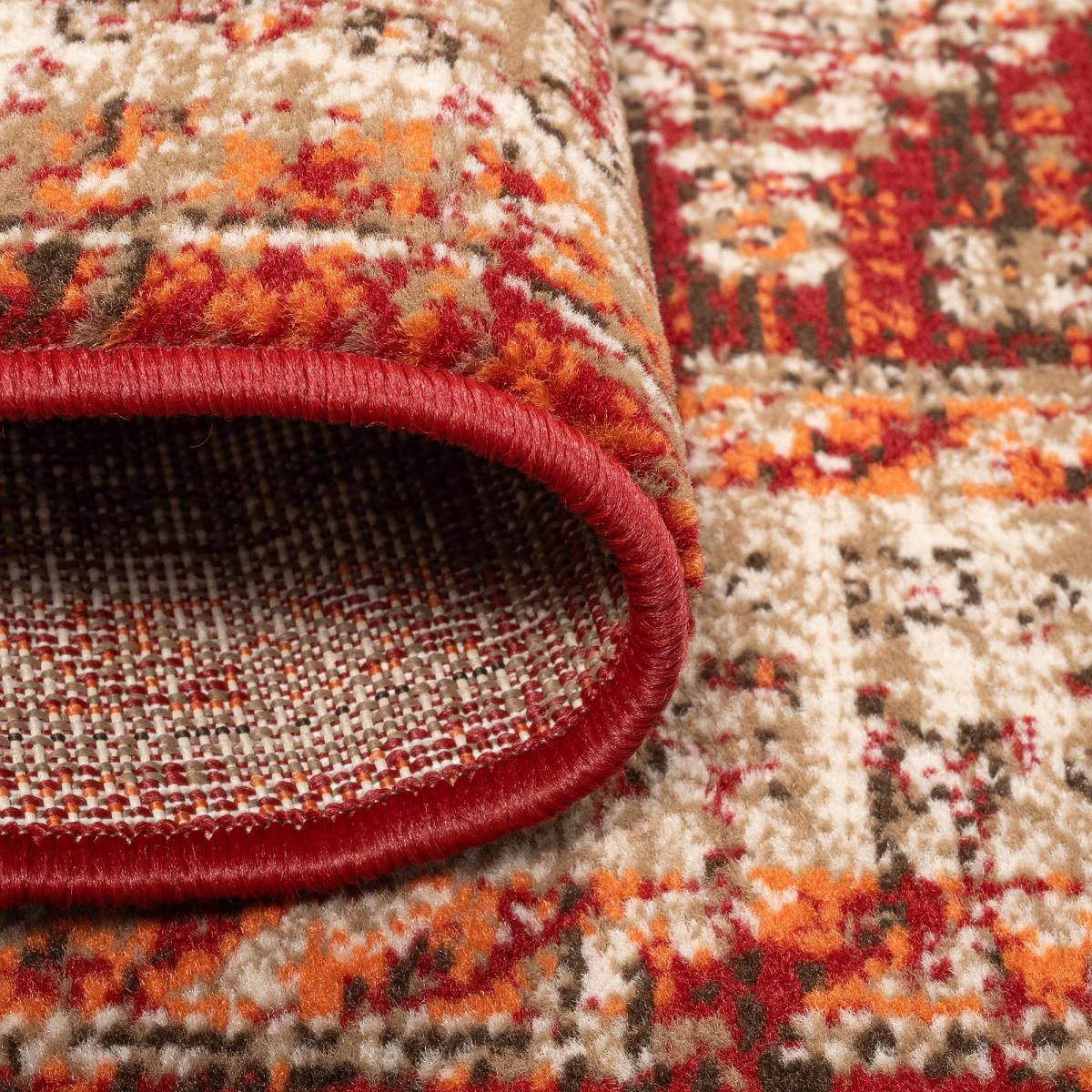 Tapis oriental tissé motif ethnique HEJE