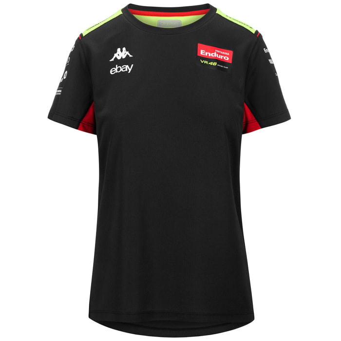 Kappa - Maglie gioco Donna Nero - Amirywone Vr46