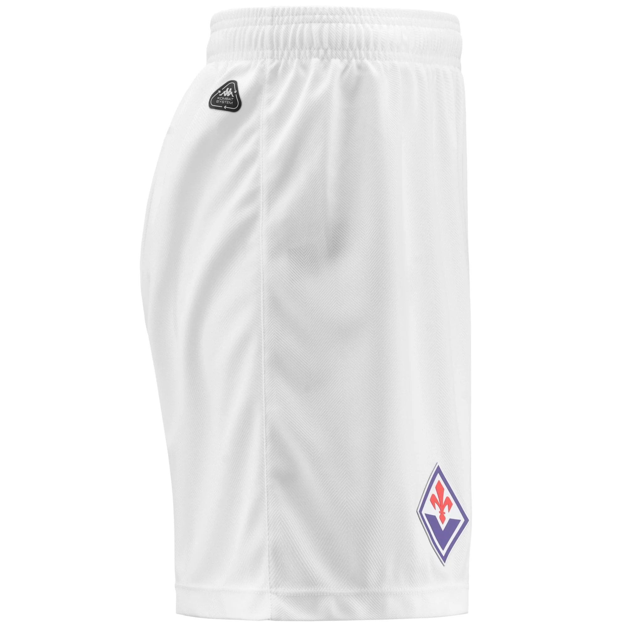 Pantaloni Corti Kappa Uomo Kombat Ryder Fiorentina Bianco
