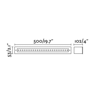 FALLS LED Encastré orientable 18W 30x60º