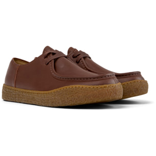 Scarpe stringate - CAMPER Peu Terreno - Marrone - Pelle liscia