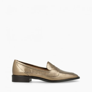 MOCASINES DORADOS BERECO