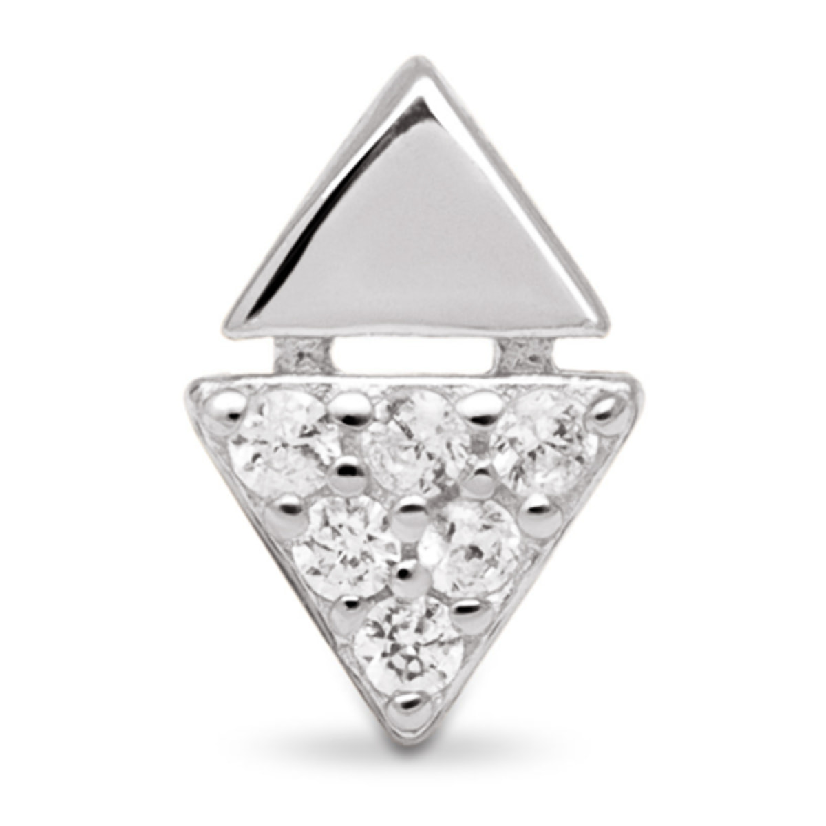 Pendiente Suelto Egypt Plata